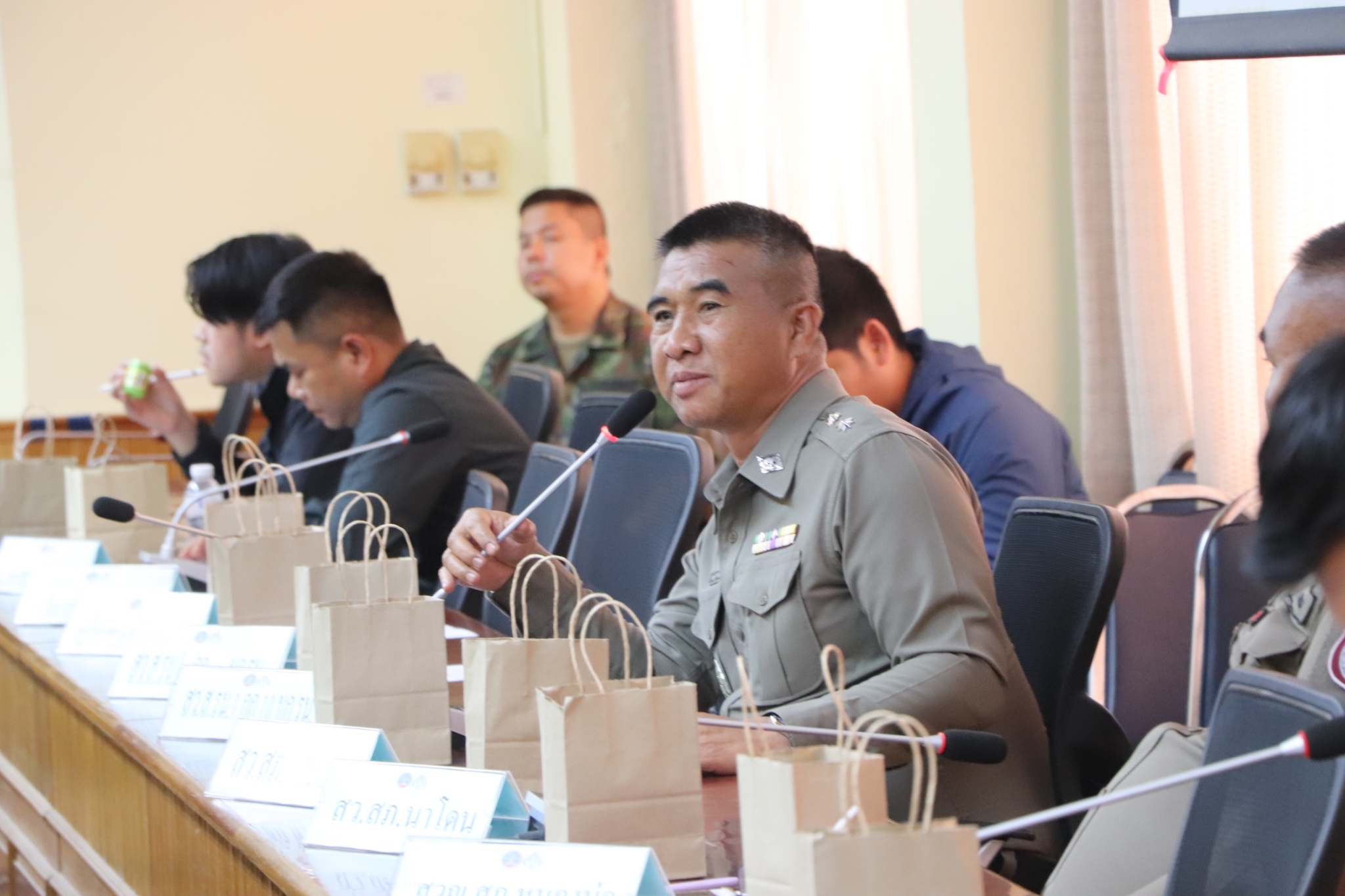 พช.นครพนม ร่วมประชุมคณะกรรมการศูนย์อำนวยการป้องกันและปราบปรามยาเสพติดจังหวัดนครพนม ประจำเดือนเมษายน 2568