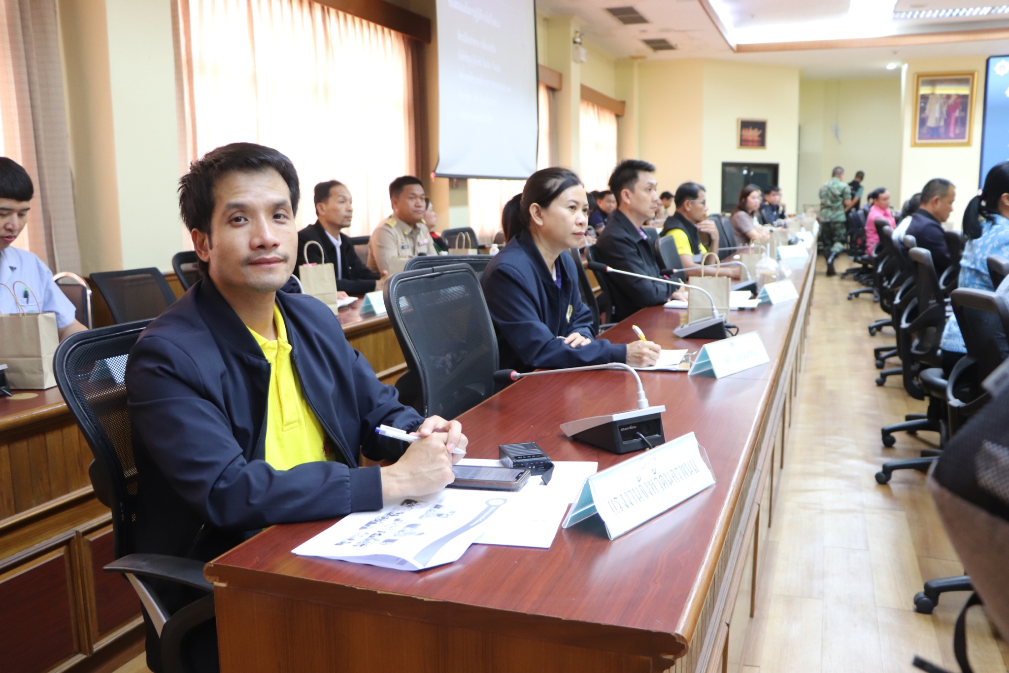 พช.นครพนม ร่วมประชุมคณะกรรมการศูนย์อำนวยการป้องกันและปราบปรามยาเสพติดจังหวัดนครพนม ประจำเดือนเมษายน 2568
