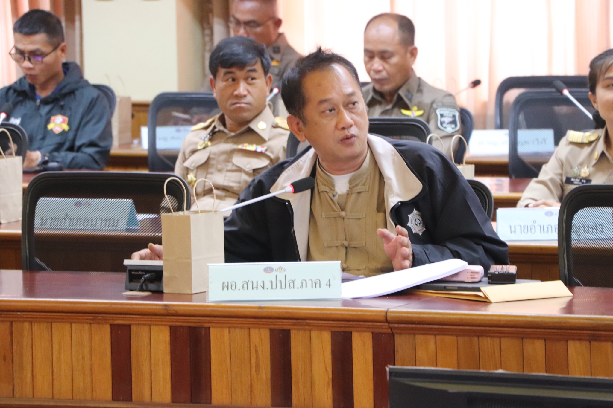 พช.นครพนม ร่วมประชุมคณะกรรมการศูนย์อำนวยการป้องกันและปราบปรามยาเสพติดจังหวัดนครพนม ประจำเดือนเมษายน 2568