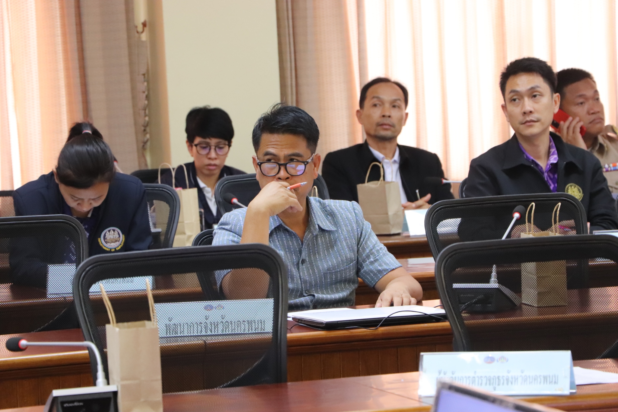 พช.นครพนม ร่วมประชุมคณะกรรมการศูนย์อำนวยการป้องกันและปราบปรามยาเสพติดจังหวัดนครพนม ประจำเดือนเมษายน 2568