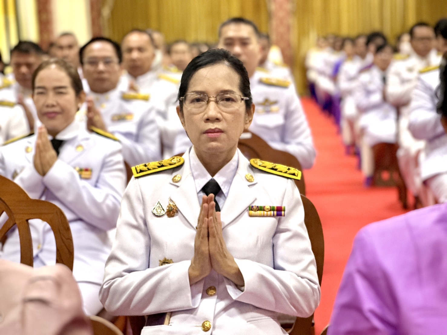 พช.นครพนม ร่วมพิธีทำบุญตักบาตรถวายเป็นพระราชกุศล กิจกรรมเฉลิมพระเกียรติสมเด็จพระนางเจ้า ฯ พระบรมราชินี เนื่องในโอกาสวันเฉลิมพระชนมพรรษา 3 มิถุนายน 2568