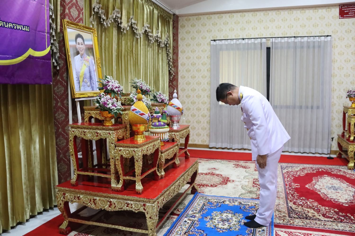 พช.นครพนม ร่วมพิธีทำบุญตักบาตรถวายเป็นพระราชกุศล กิจกรรมเฉลิมพระเกียรติสมเด็จพระนางเจ้า ฯ พระบรมราชินี เนื่องในโอกาสวันเฉลิมพระชนมพรรษา 3 มิถุนายน 2568