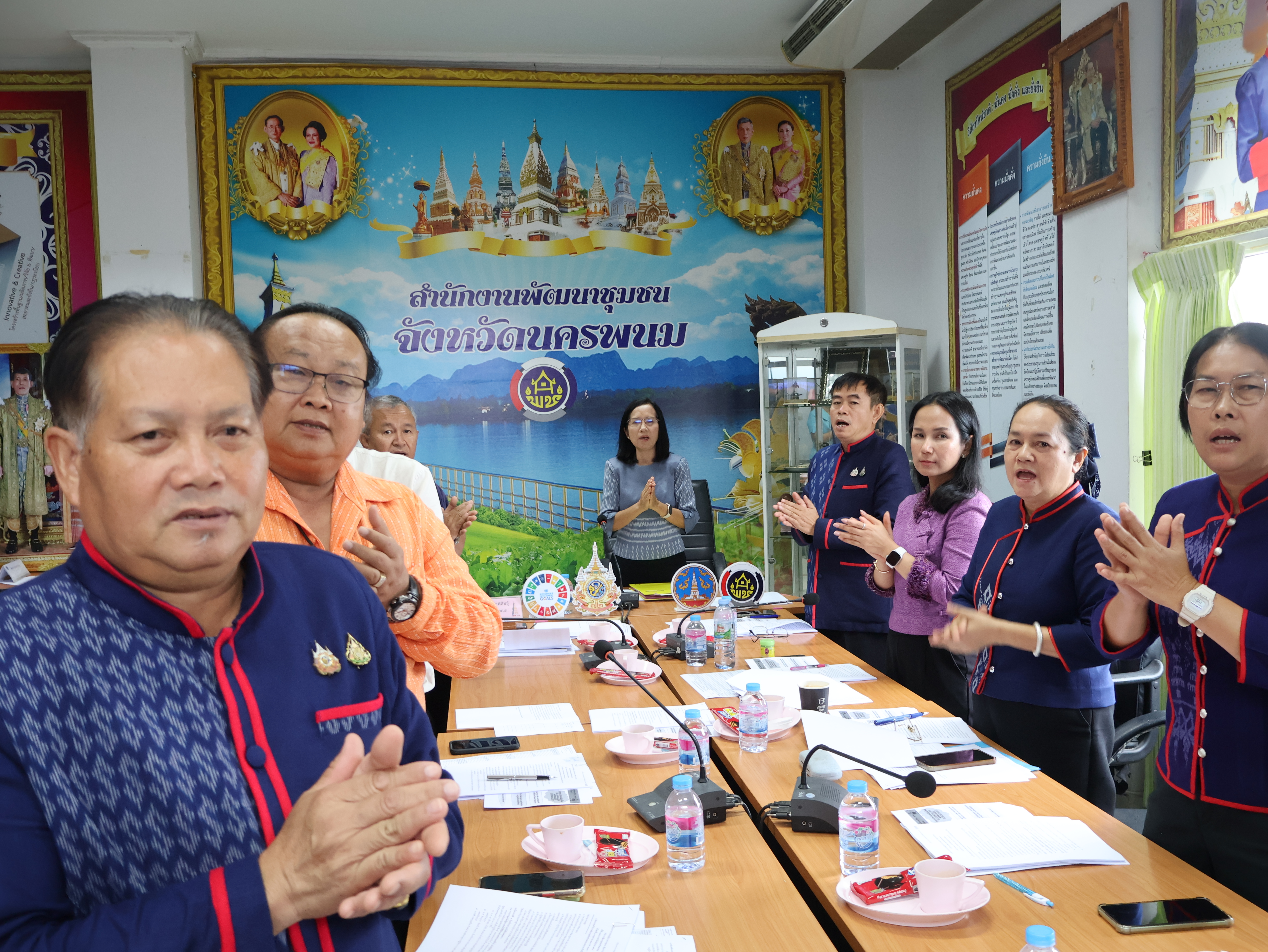 พช.นครพนม ประชุมผู้อำนวยการกลุ่มงานฯ พัฒนาการอำเภอ และนักวิชาการพัฒนาชุมชนจังหวัดนครพนม ครั้งที่ 6/2568 ประจำเดือนมิถุนายน 2568