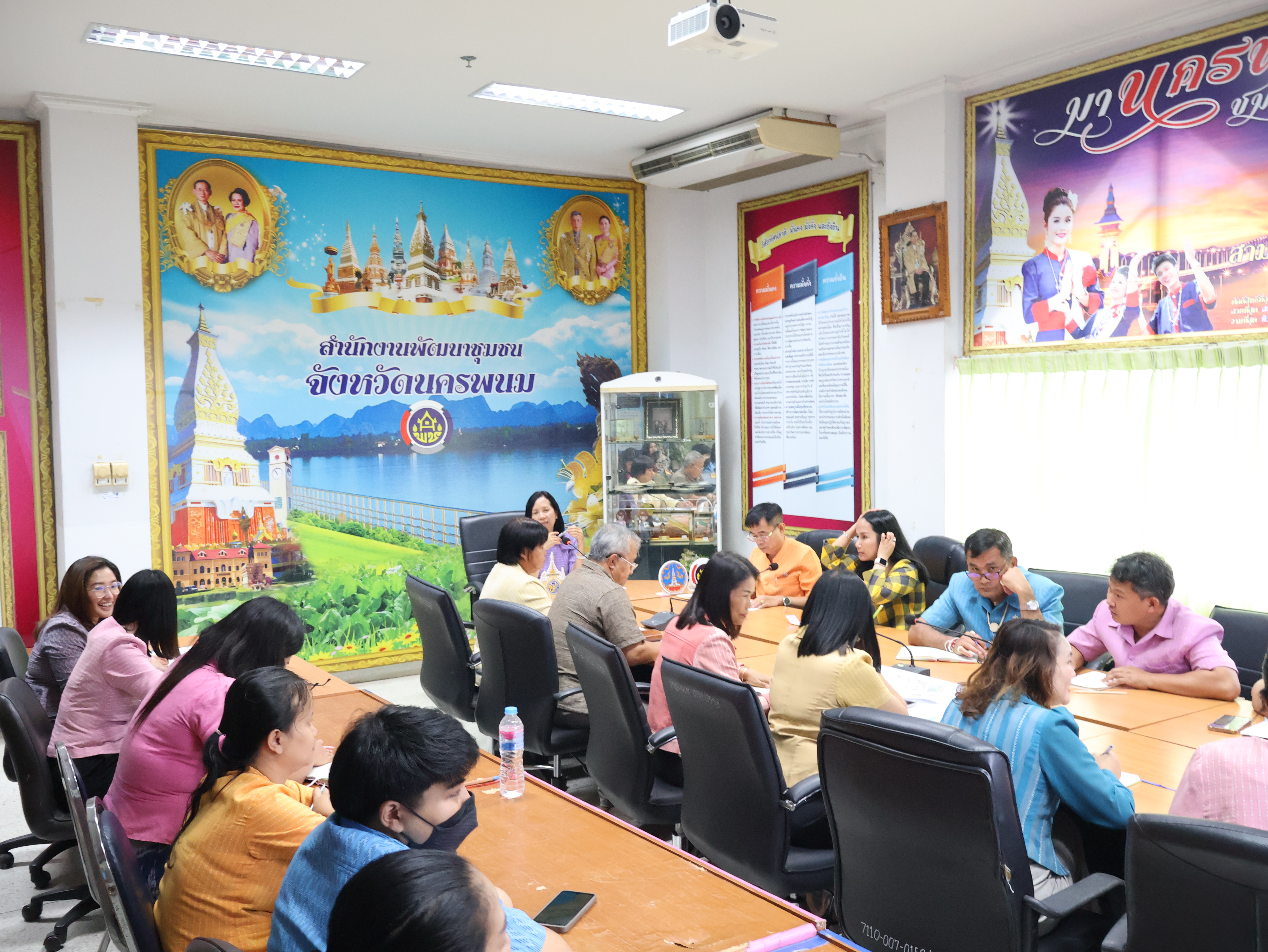 พช.นครพนม ประชุมผู้อำนวยการกลุ่มงานฯ นักวิชาการพัฒนาชุมชน และเจ้าหน้าที่พัฒนาชุมชน เพื่อขับเคลื่อนการดำเนินงานพัฒนาชุมชนจังหวัดนครพนม ประจำเดือนมิถุนายน 2568