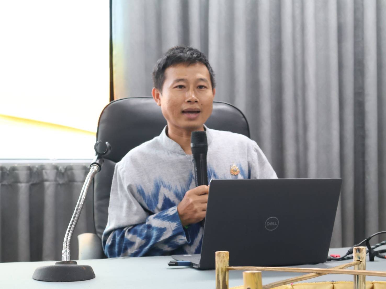 พช.นครพนม ยกระดับผลิตภัณฑ์จักสานสู่เวทีโลก ปลุกพลัง Soft Power กลุ่มจังหวัดสนุก