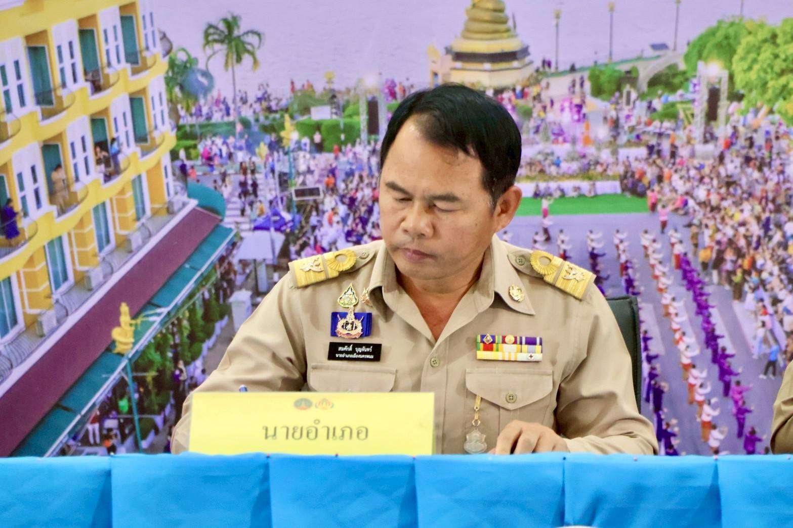 พช.นครพนม ร่วมพิธีมอบนโยบายและลงนามปฏิญญาร่วม “รวมพลัง ยับยั้งปัญหายาเสพติด No Drugs No Dealers” ขับเคลื่อนแนวทางแก้ไขปัญหาเชิงรุกและยั่งยืน