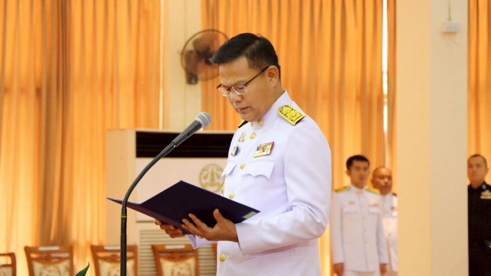 จังหวัดนครพนม จัดพิธีถวายสัตย์ปฏิญาณเพื่อเป็นข้าราชการที่ดีและพลังของแผ่นดิน ถวายพระราชกุศลเฉลิมพระเกียรติ พระบาทสมเด็จพระเจ้าอยู่หัว เนื่องในโอกาสวันเฉลิมพระชนมพรรษา 28 กรกฎาคม 2568