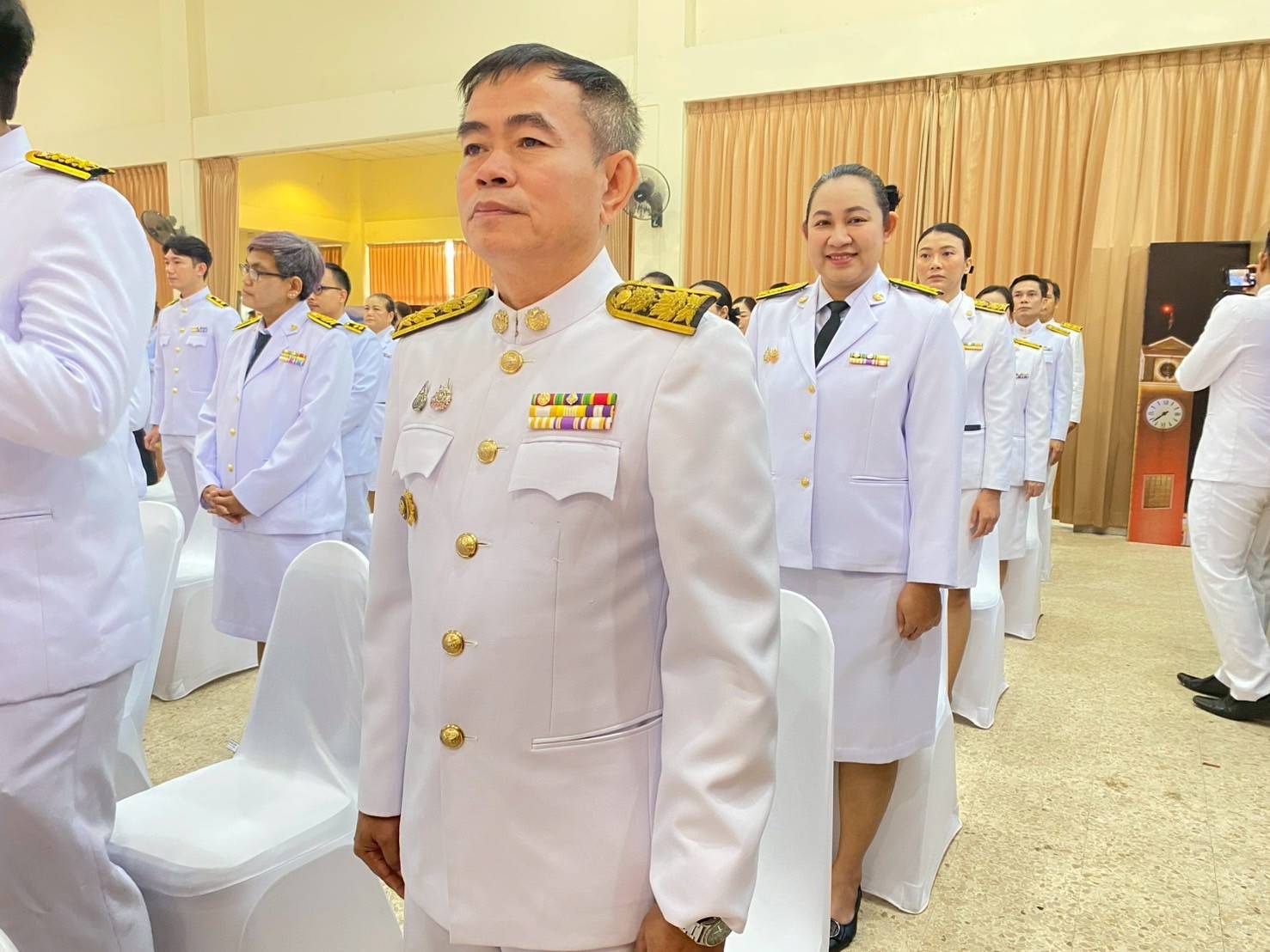 จังหวัดนครพนม จัดพิธีถวายสัตย์ปฏิญาณเพื่อเป็นข้าราชการที่ดีและพลังของแผ่นดิน ถวายพระราชกุศลเฉลิมพระเกียรติ พระบาทสมเด็จพระเจ้าอยู่หัว เนื่องในโอกาสวันเฉลิมพระชนมพรรษา 28 กรกฎาคม 2568