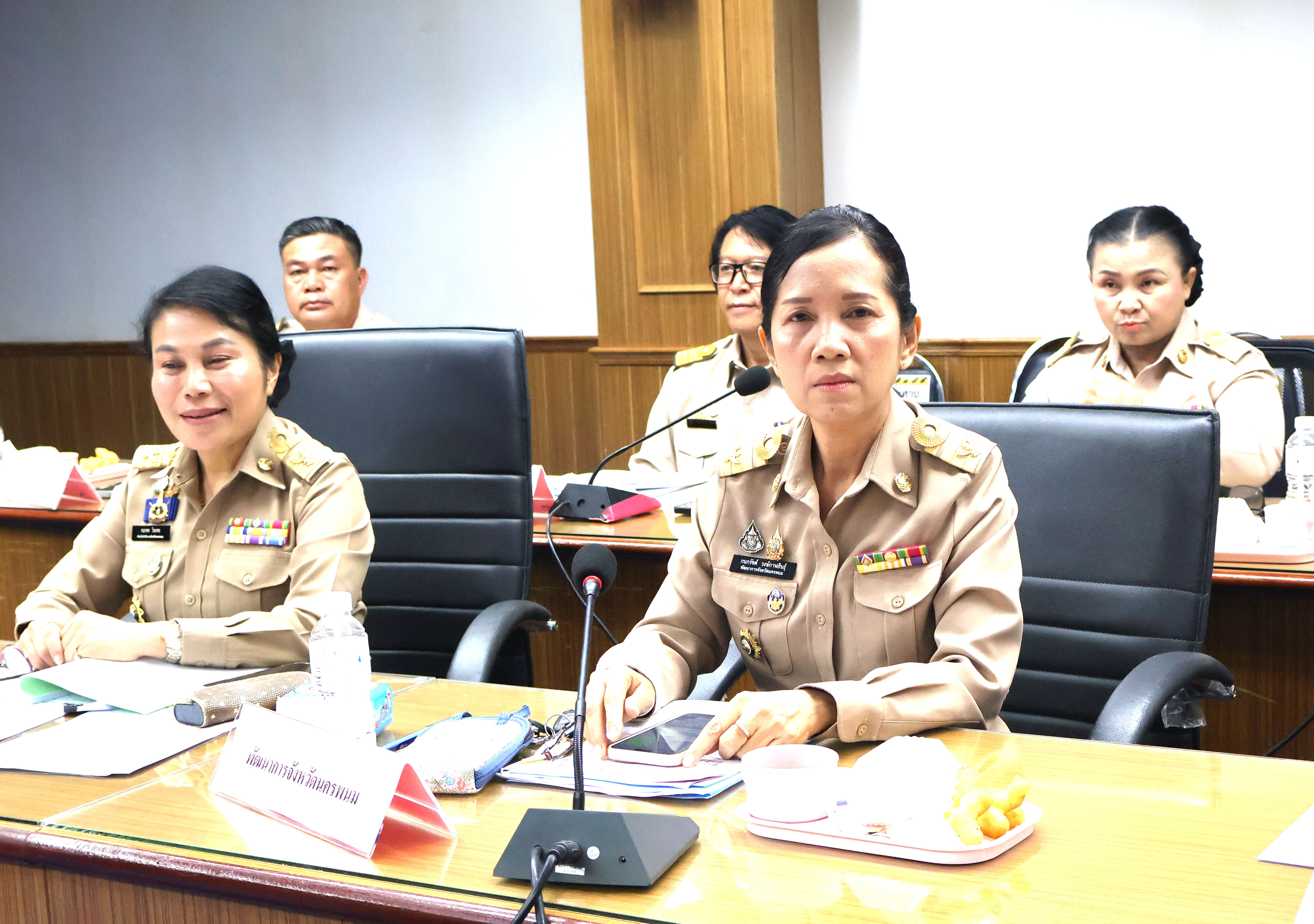 พช.นครพนม ร่วมการประชุมรองผู้ว่าราชการจังหวัดหัวหน้าส่วนราชการสังกัดกระทรวงมหาดไทย และนายอำเภอ ประจำเดือนมิถุนายน 2568