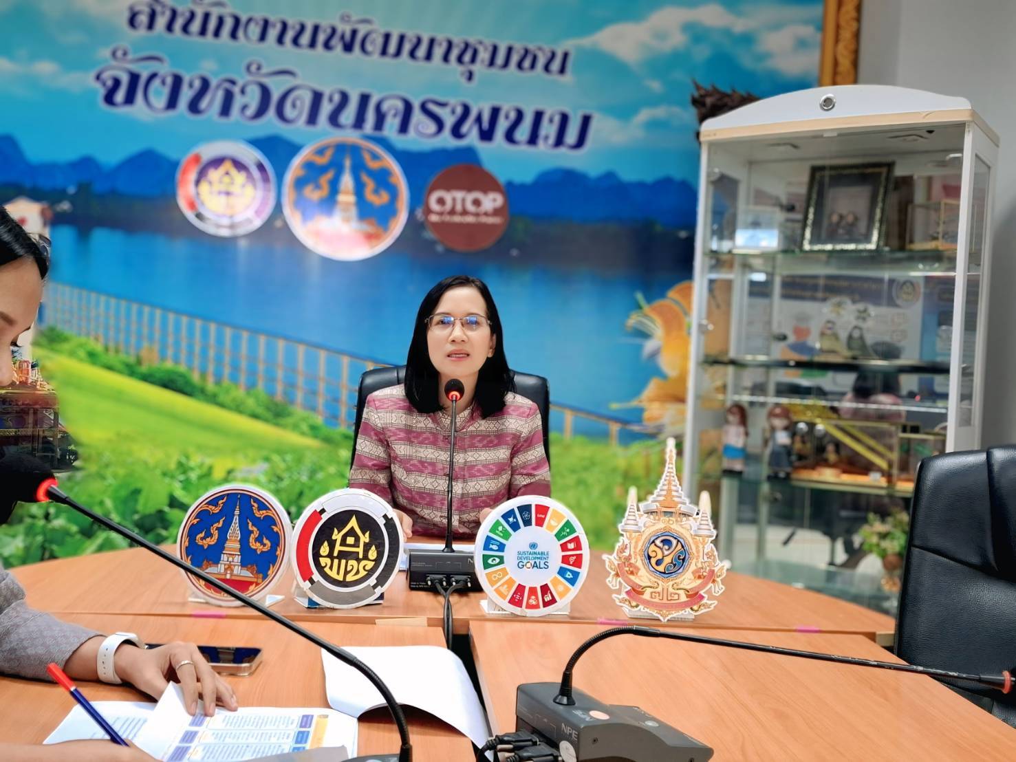 วันที่ 16 กรกฎาคม 2568 เวลา 11.00 น. ณ ห้องประชุมสำนักงานพัฒนาชุมชนจังหวัดนครพนม ชั้น 5 ศาลากลางจังหวัดนครพนม (หลังใหม่)