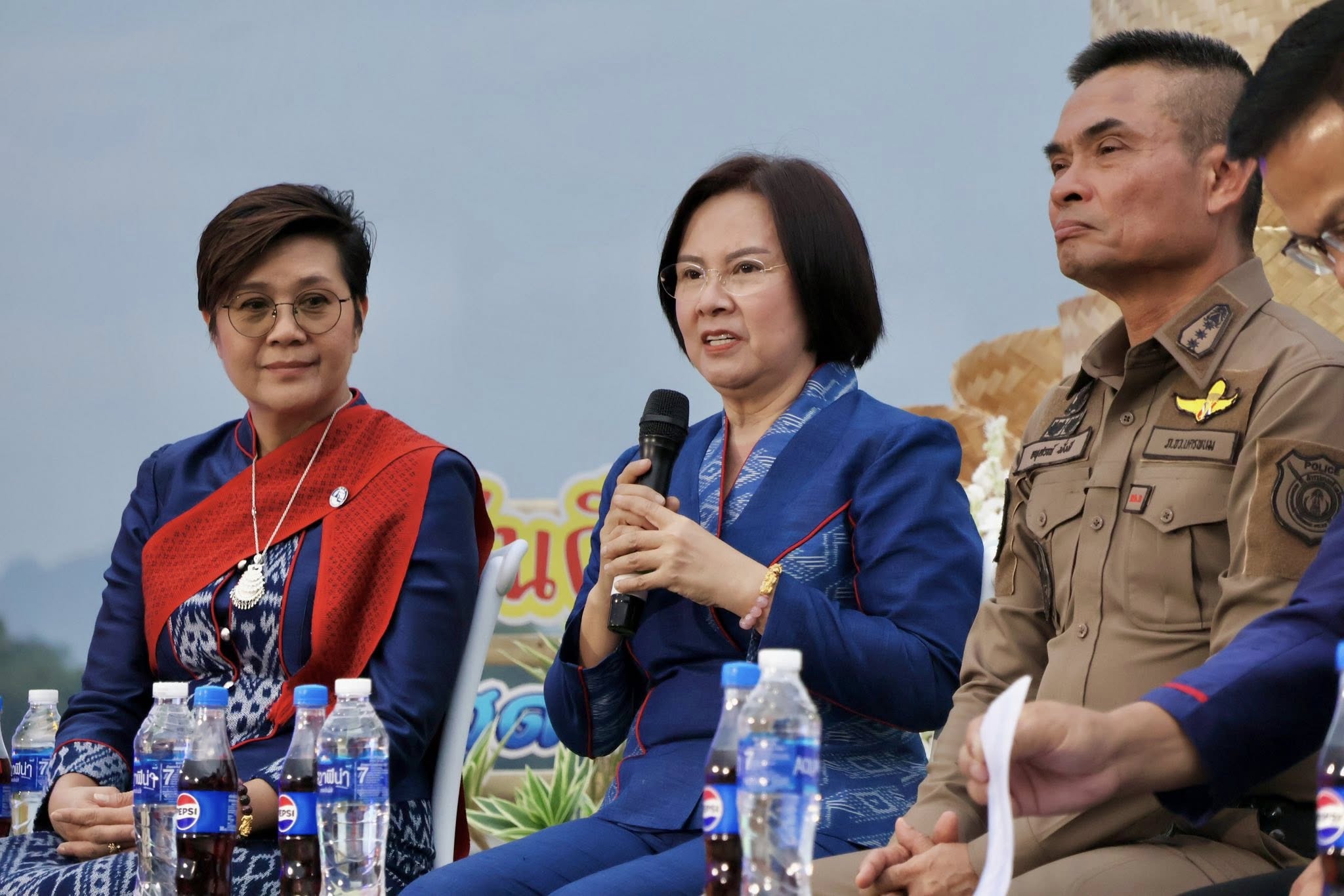 พช.นครพนม ร่วมกิจกรรมแถลงข่าวจัดงานบวงสรวงองค์พญาศรีสัตตนาคราช ประจำปี 2568