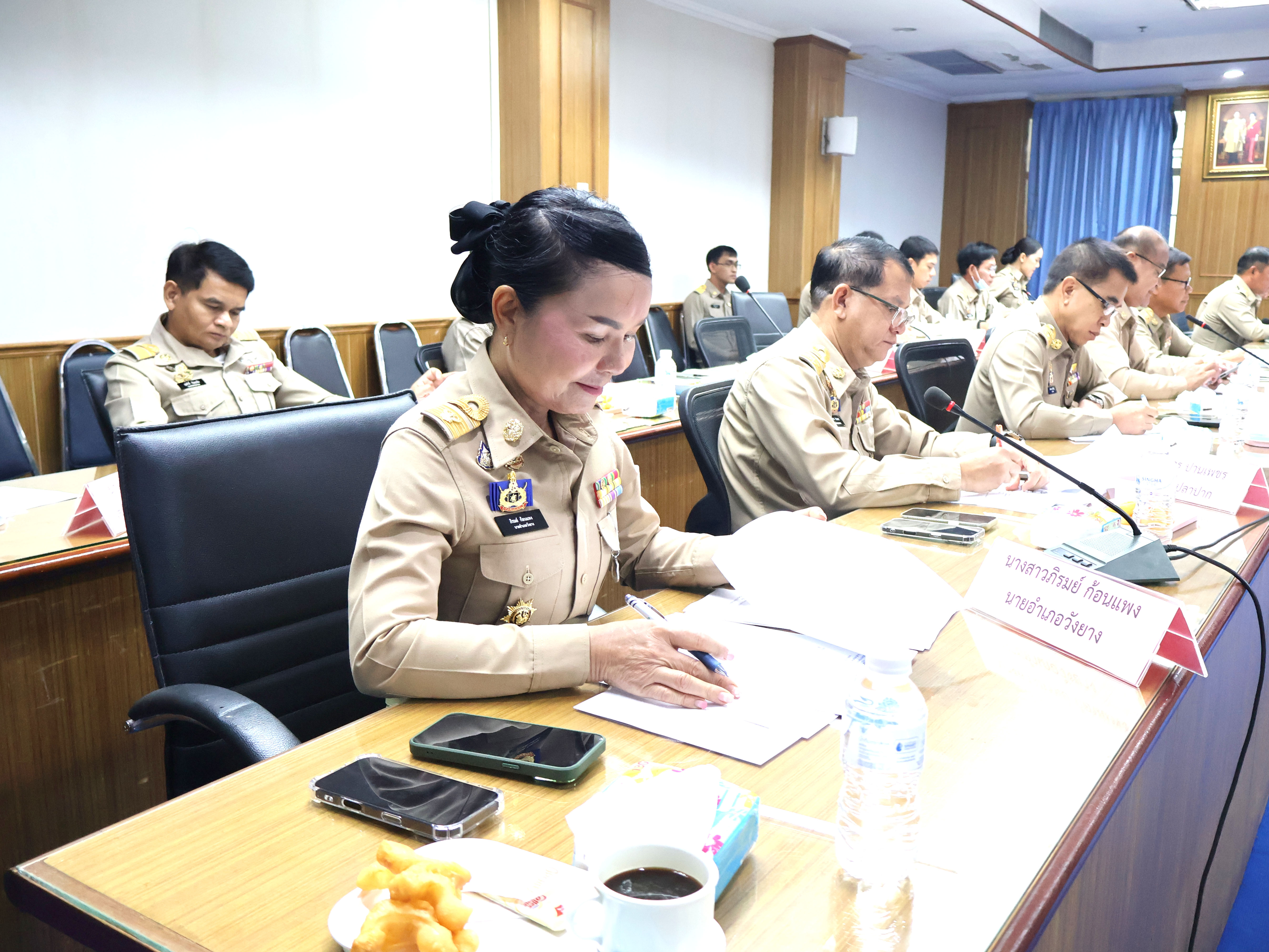 พช.นครพนม ร่วมการประชุมรองผู้ว่าราชการจังหวัดหัวหน้าส่วนราชการสังกัดกระทรวงมหาดไทย และนายอำเภอ ประจำเดือนมิถุนายน 2568