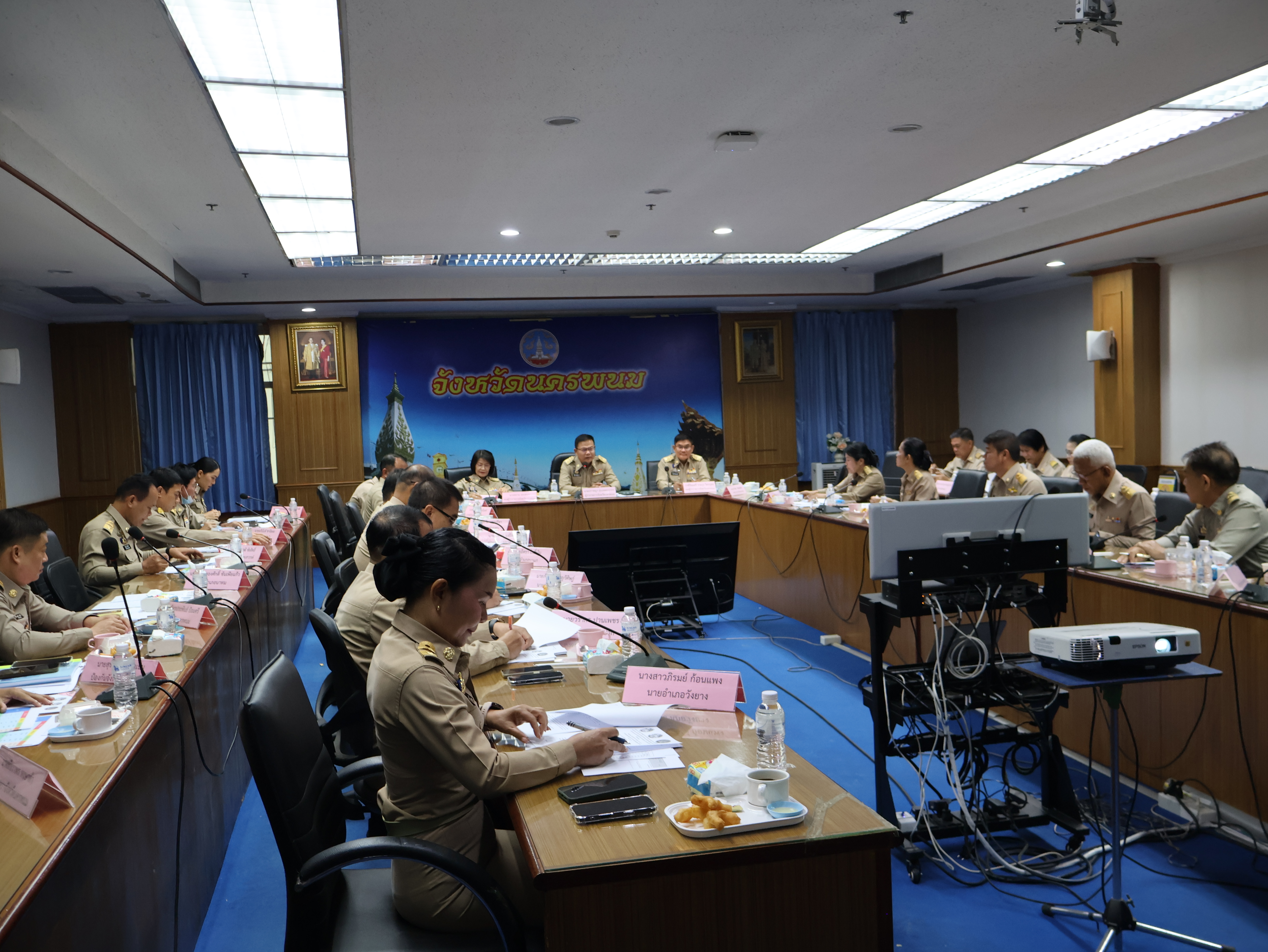 พช.นครพนม ร่วมการประชุมรองผู้ว่าราชการจังหวัดหัวหน้าส่วนราชการสังกัดกระทรวงมหาดไทย และนายอำเภอ ประจำเดือนมิถุนายน 2568