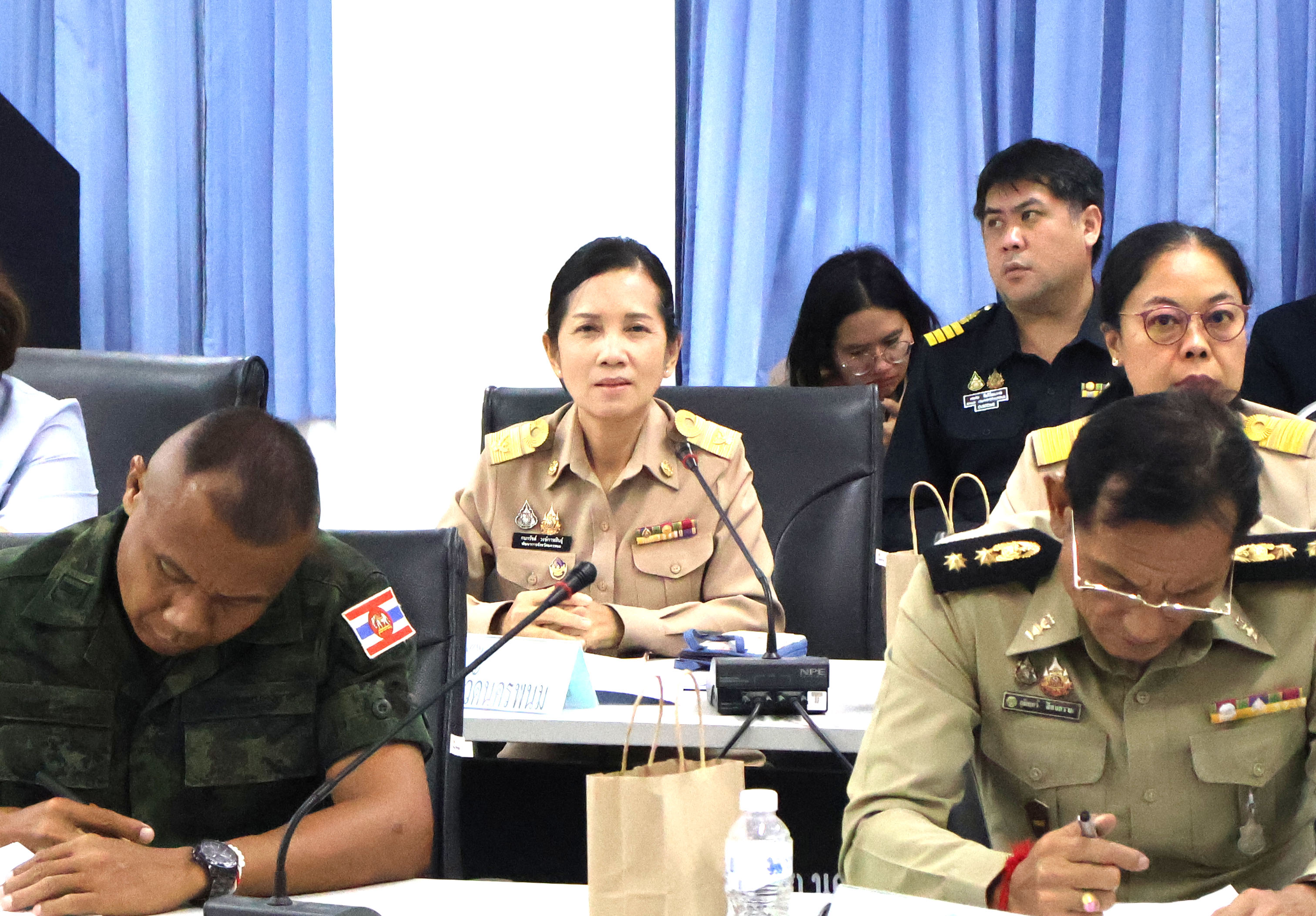 พช.นครพนม ร่วมประชุม ศอ.ปส.จ.นพ. ขับเคลื่อนการป้องกันและปราบปรามยาเสพติด