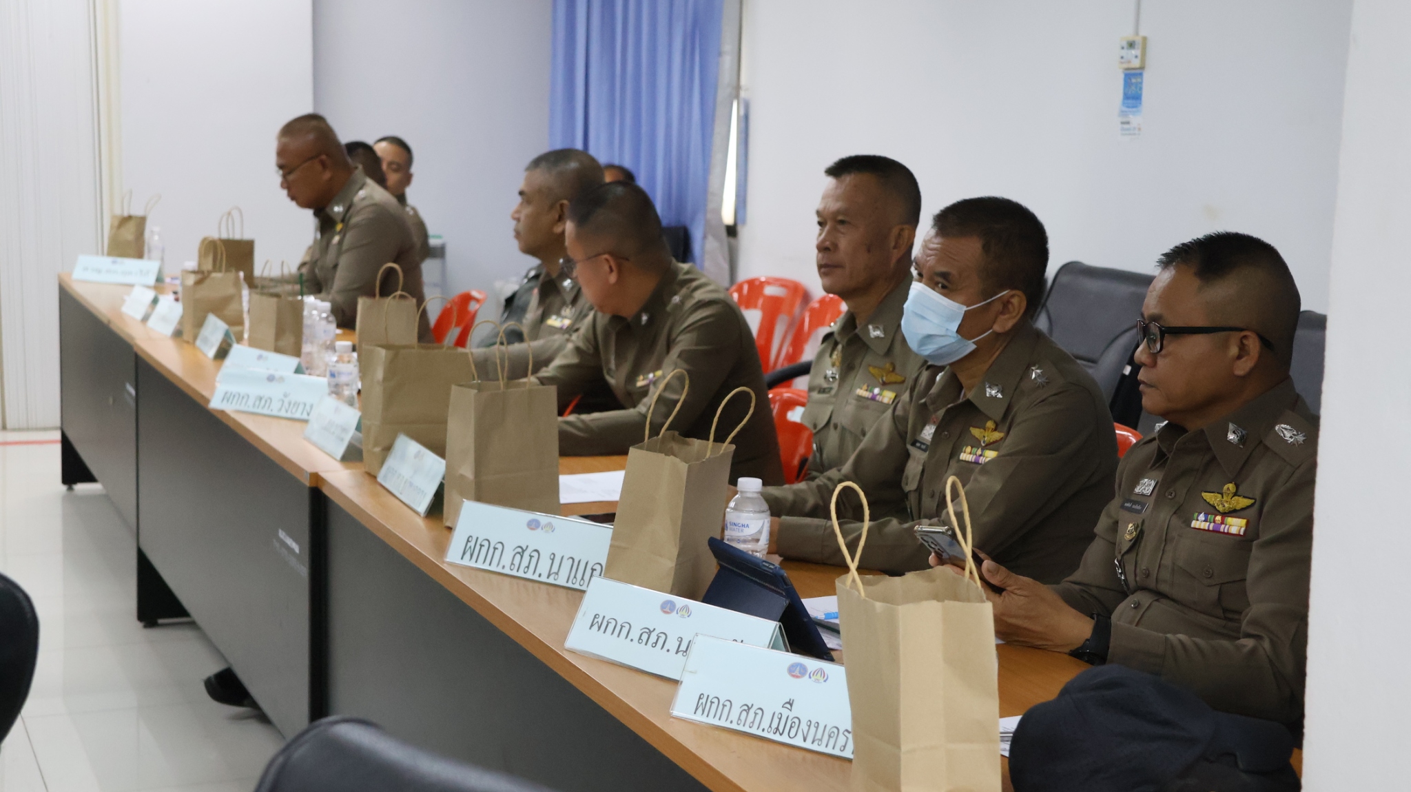 พช.นครพนม ร่วมประชุม ศอ.ปส.จ.นพ. ขับเคลื่อนการป้องกันและปราบปรามยาเสพติด
