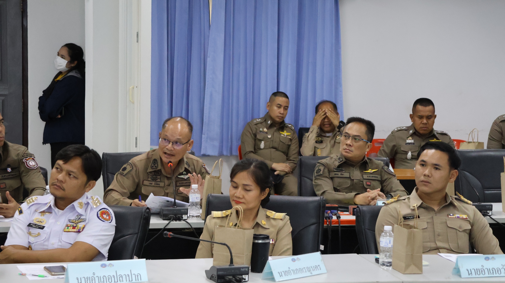 พช.นครพนม ร่วมประชุม ศอ.ปส.จ.นพ. ขับเคลื่อนการป้องกันและปราบปรามยาเสพติด