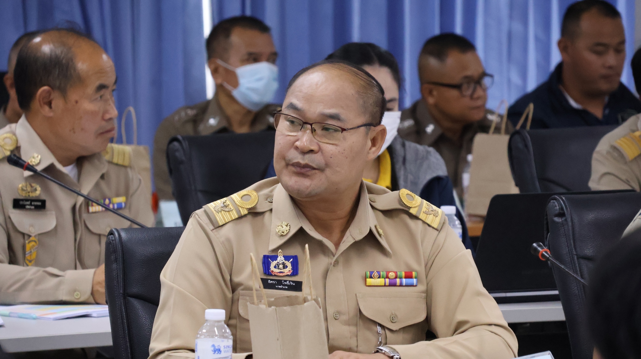 พช.นครพนม ร่วมประชุม ศอ.ปส.จ.นพ. ขับเคลื่อนการป้องกันและปราบปรามยาเสพติด