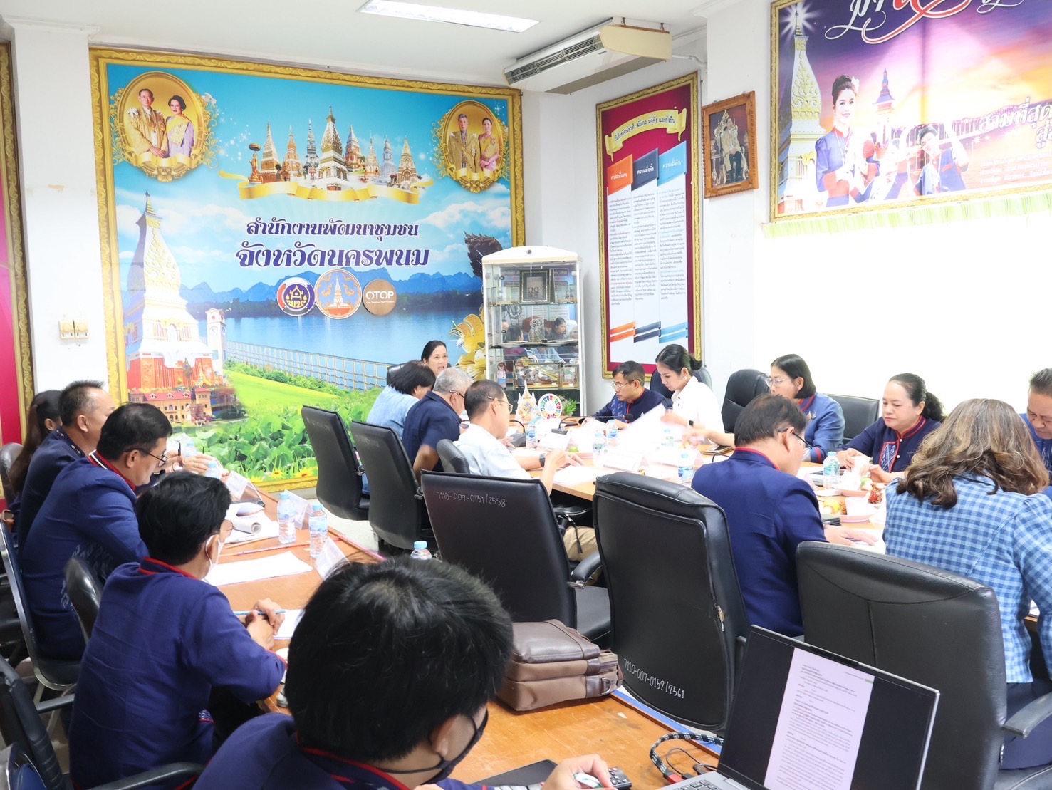 พช.นครพนม ประชุมผู้อำนวยการกลุ่มงานฯ พัฒนาการอำเภอ และนักวิชาการพัฒนาชุมชนจังหวัดนครพนม ครั้งที่ 7/2568 ประจำเดือนกรกฎาคม 2568
