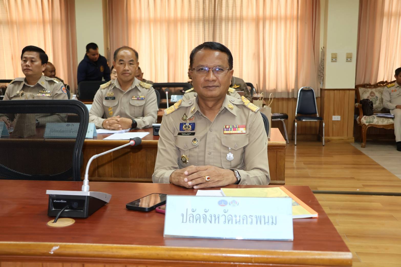 พช.นครพนม ร่วมประชุม ศอ.ปส.จ.นพ. ขับเคลื่อนการป้องกันและปราบปรามยาเสพติด