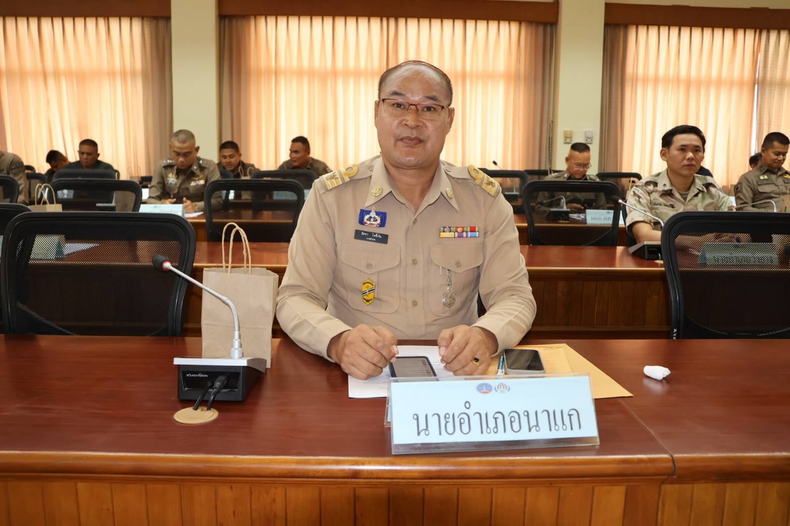 พช.นครพนม ร่วมประชุม ศอ.ปส.จ.นพ. ขับเคลื่อนการป้องกันและปราบปรามยาเสพติด