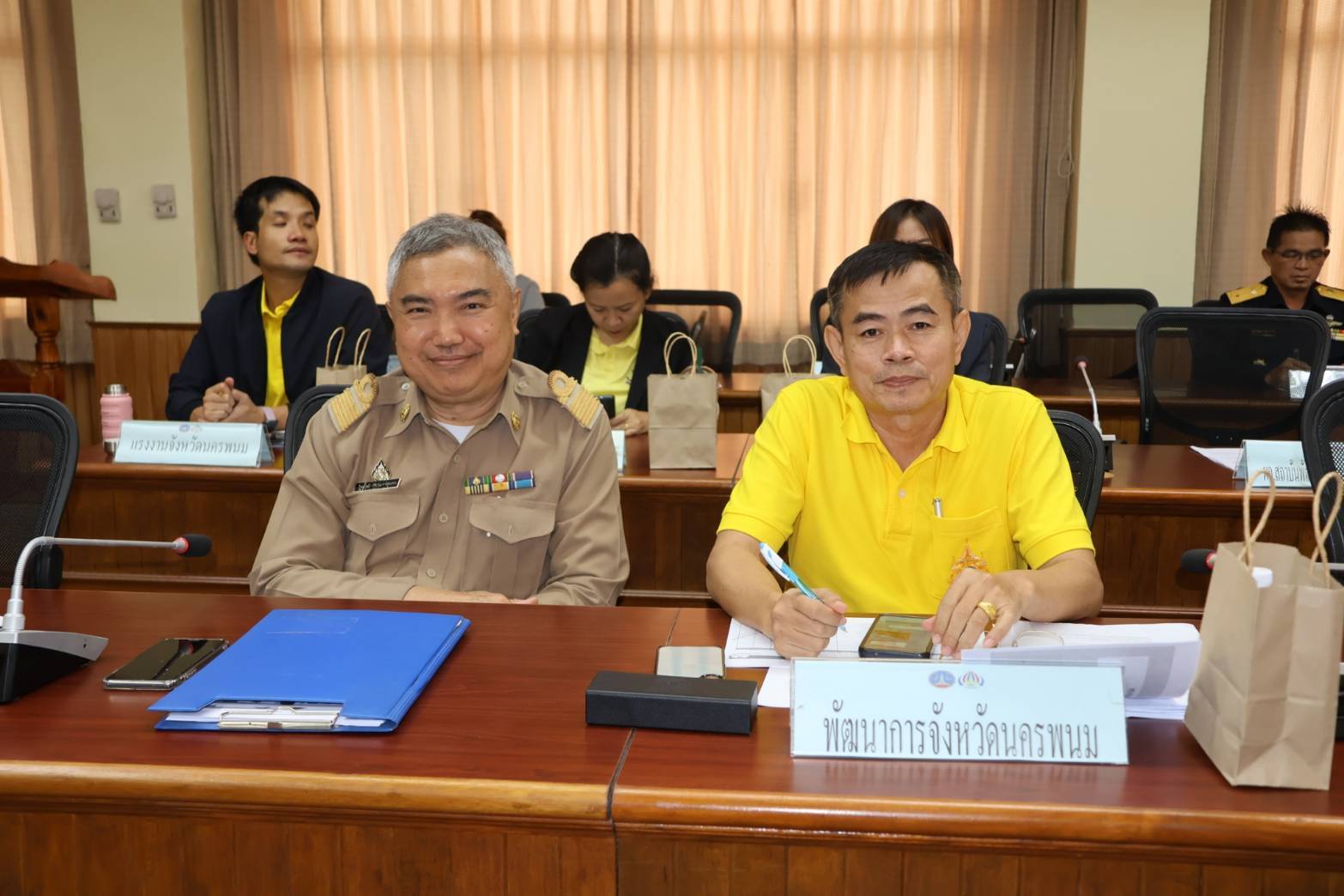 พช.นครพนม ร่วมประชุม ศอ.ปส.จ.นพ. ขับเคลื่อนการป้องกันและปราบปรามยาเสพติด