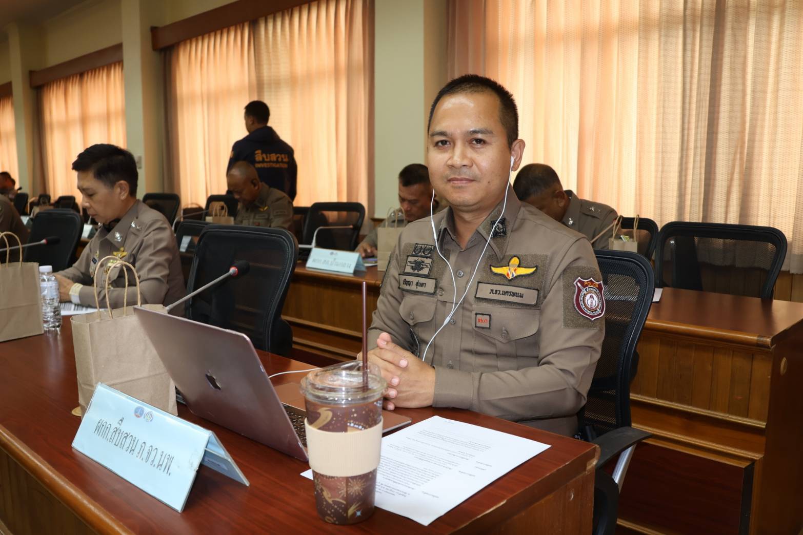 พช.นครพนม ร่วมประชุม ศอ.ปส.จ.นพ. ขับเคลื่อนการป้องกันและปราบปรามยาเสพติด