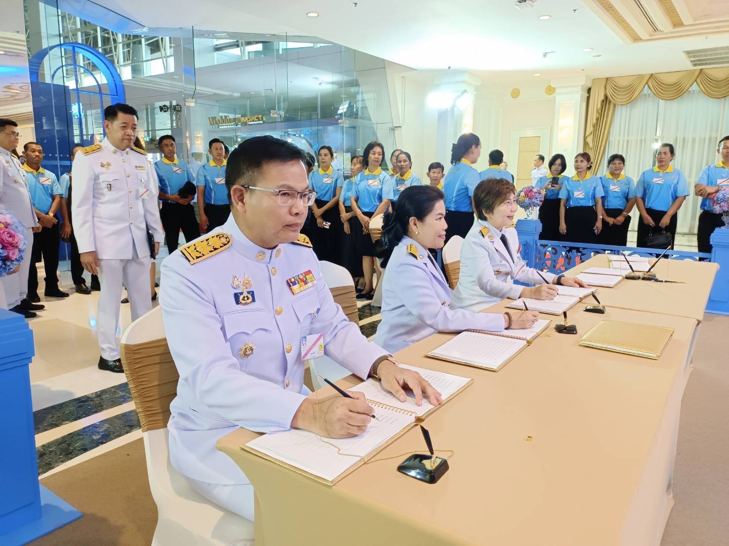 จังหวัดนครพนม รับมอบเงินขวัญถุงพระราชทานฯ ในงานมหกรรมกองทุนแม่ของแผ่นดิน ประจำปี 2568 ชูแนวคิด “ก้าวสู่ทศวรรษที่ 3 อ้อมกอดของแม่” สานต่อพระราชปณิธานขจัดภัยยาเสพติด