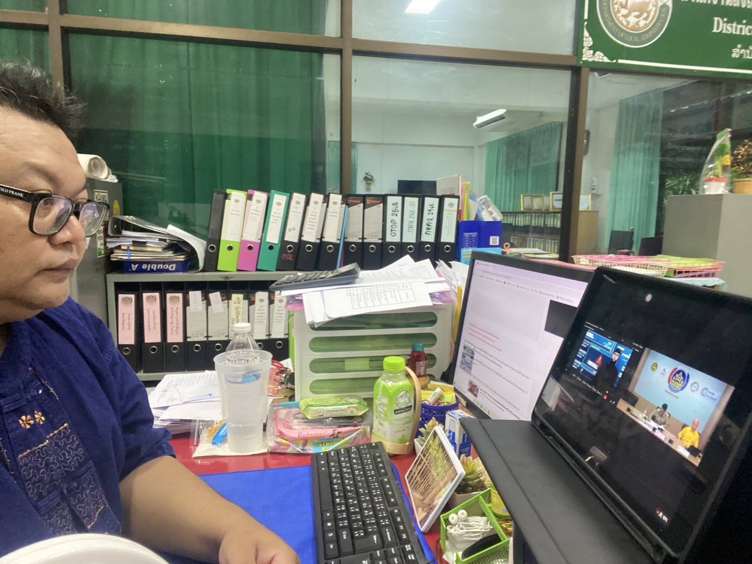 พช.นครพนม ร่วมอบรมหลักสูตร Cyber security และการใช้งานปัญญาประดิษฐ์ในภาครัฐ (AI) ตามโครงการเพิ่มประสิทธิภาพการบริหารจัดการความมั่นคงปลอดภัยสารสนเทศตามแนวทางมาตรฐานสากล