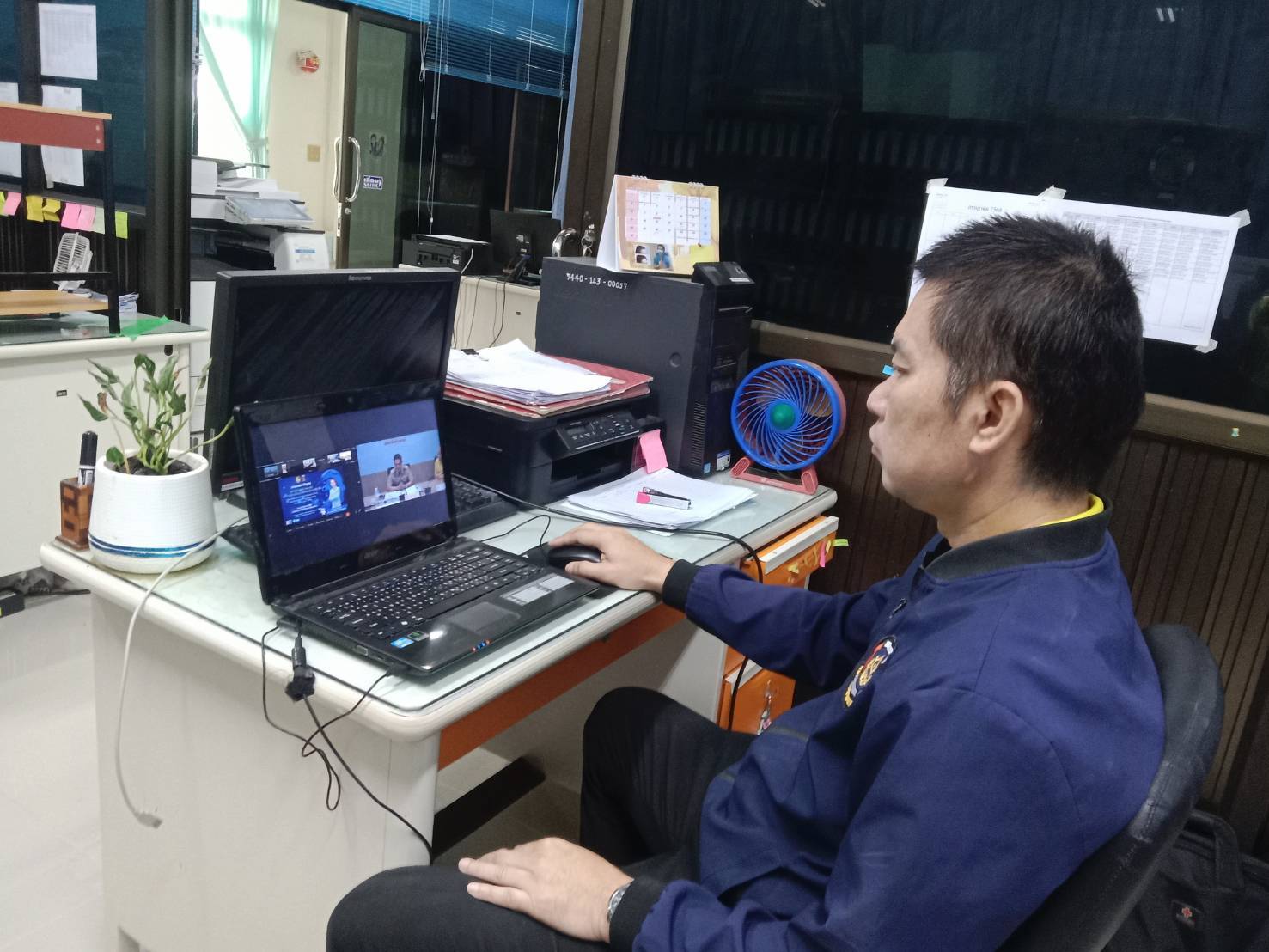 พช.นครพนม ร่วมอบรมหลักสูตร Cyber security และการใช้งานปัญญาประดิษฐ์ในภาครัฐ (AI) ตามโครงการเพิ่มประสิทธิภาพการบริหารจัดการความมั่นคงปลอดภัยสารสนเทศตามแนวทางมาตรฐานสากล
