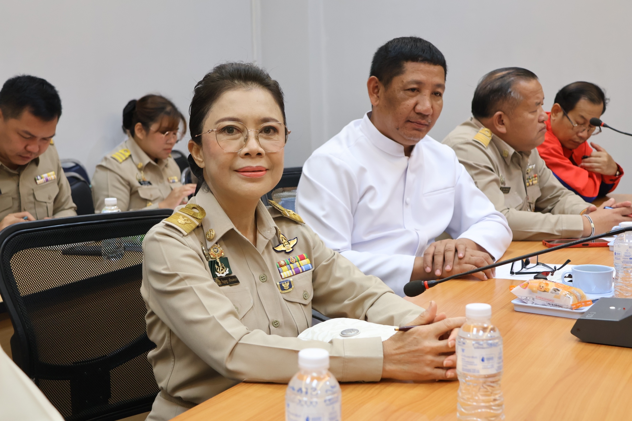 พช.นครพนม ร่วมประชุมเตรียมการจัดงานประเพณีไหลเรือไฟและงานกาชาดจังหวัดนครพนม ประจำปี 2568