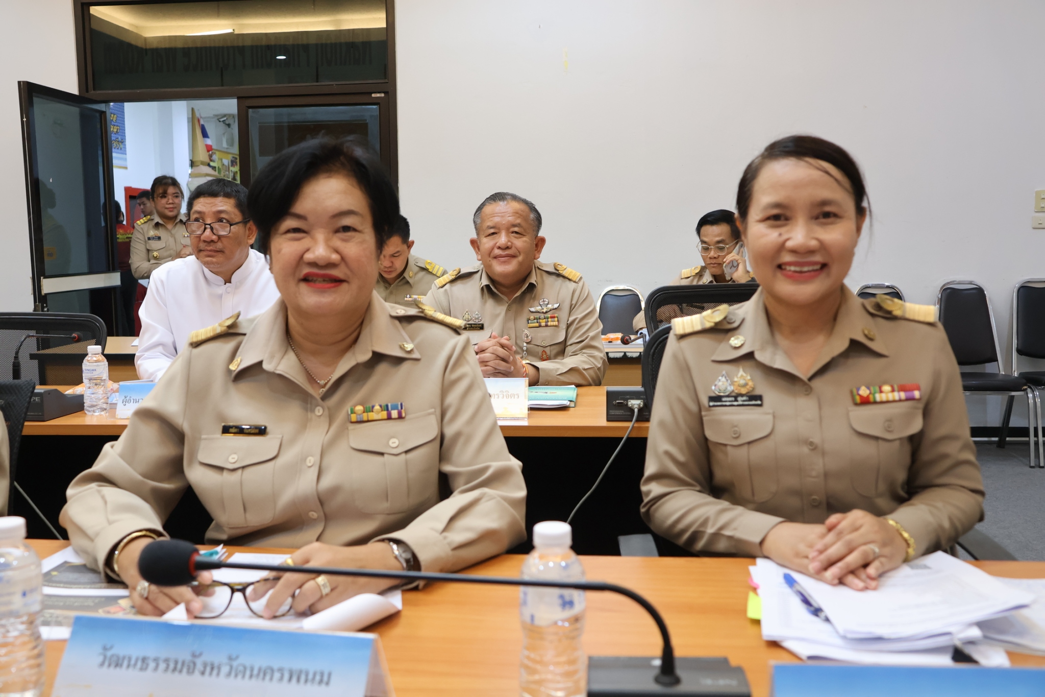 พช.นครพนม ร่วมประชุมเตรียมการจัดงานประเพณีไหลเรือไฟและงานกาชาดจังหวัดนครพนม ประจำปี 2568