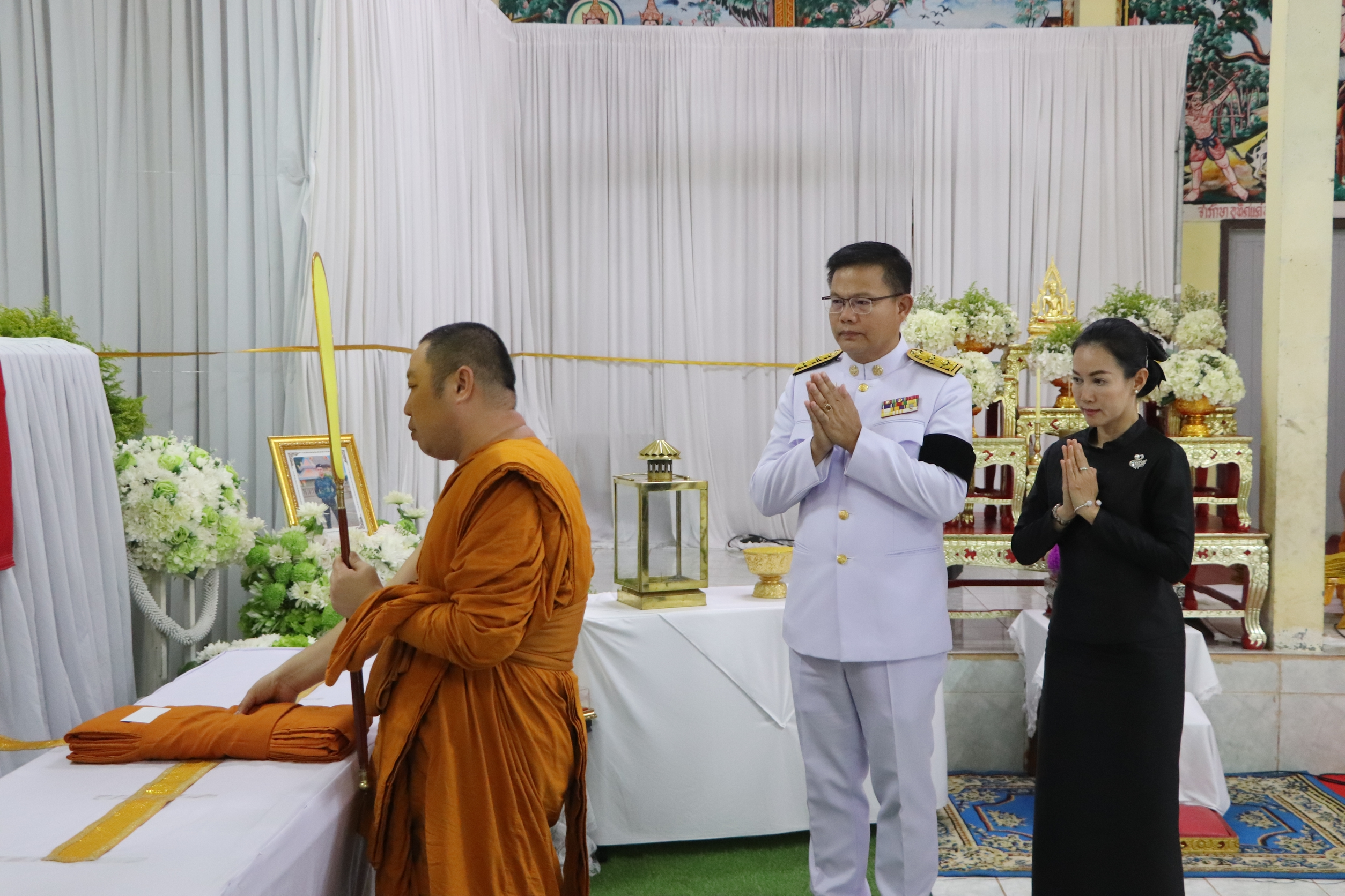พช.นครพนม ร่วมพิธีพระราชทานเพลิงศพ ส.ต. วรัญชิต ยวงสุวรรณ ทหารกล้าผู้พลีชีพในเหตุการณ์ปะทะตามแนวชายแดนไทย-กัมพูชา