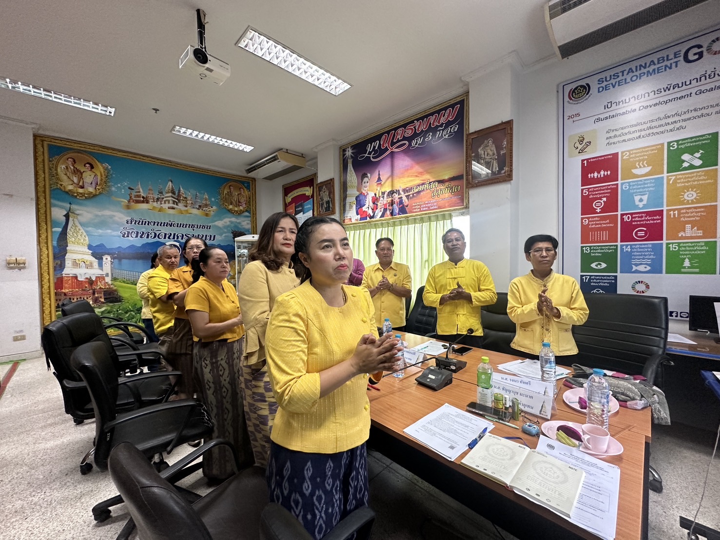 พช.นครพนม ประชุมผู้อำนวยการกลุ่มงานฯ พัฒนาการอำเภอ และนักวิชาการพัฒนาชุมชนจังหวัดนครพนม ครั้งที่ 8/2568 ประจำเดือนสิงหาคม 2568