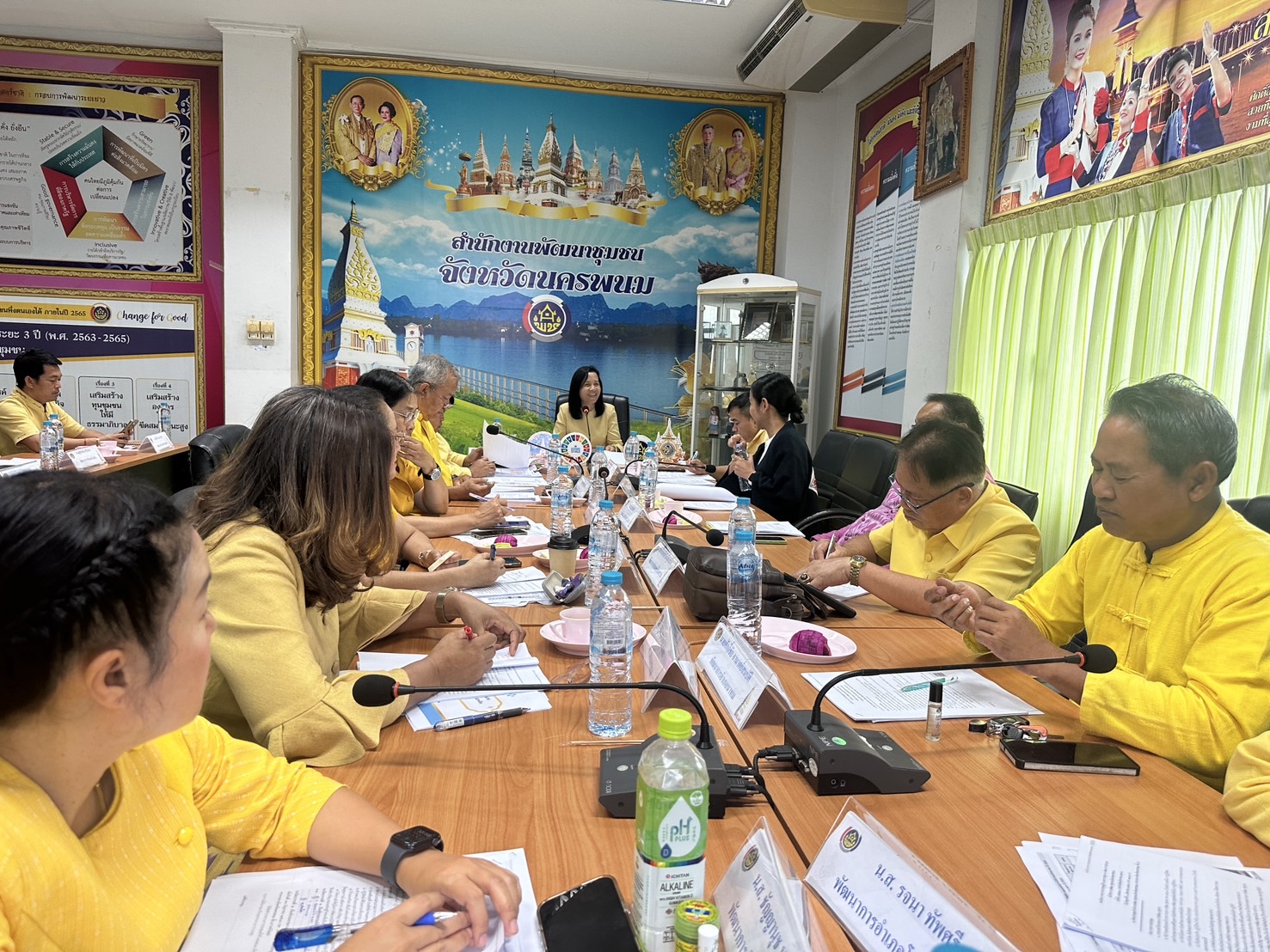 พช.นครพนม ประชุมผู้อำนวยการกลุ่มงานฯ พัฒนาการอำเภอ และนักวิชาการพัฒนาชุมชนจังหวัดนครพนม ครั้งที่ 8/2568 ประจำเดือนสิงหาคม 2568