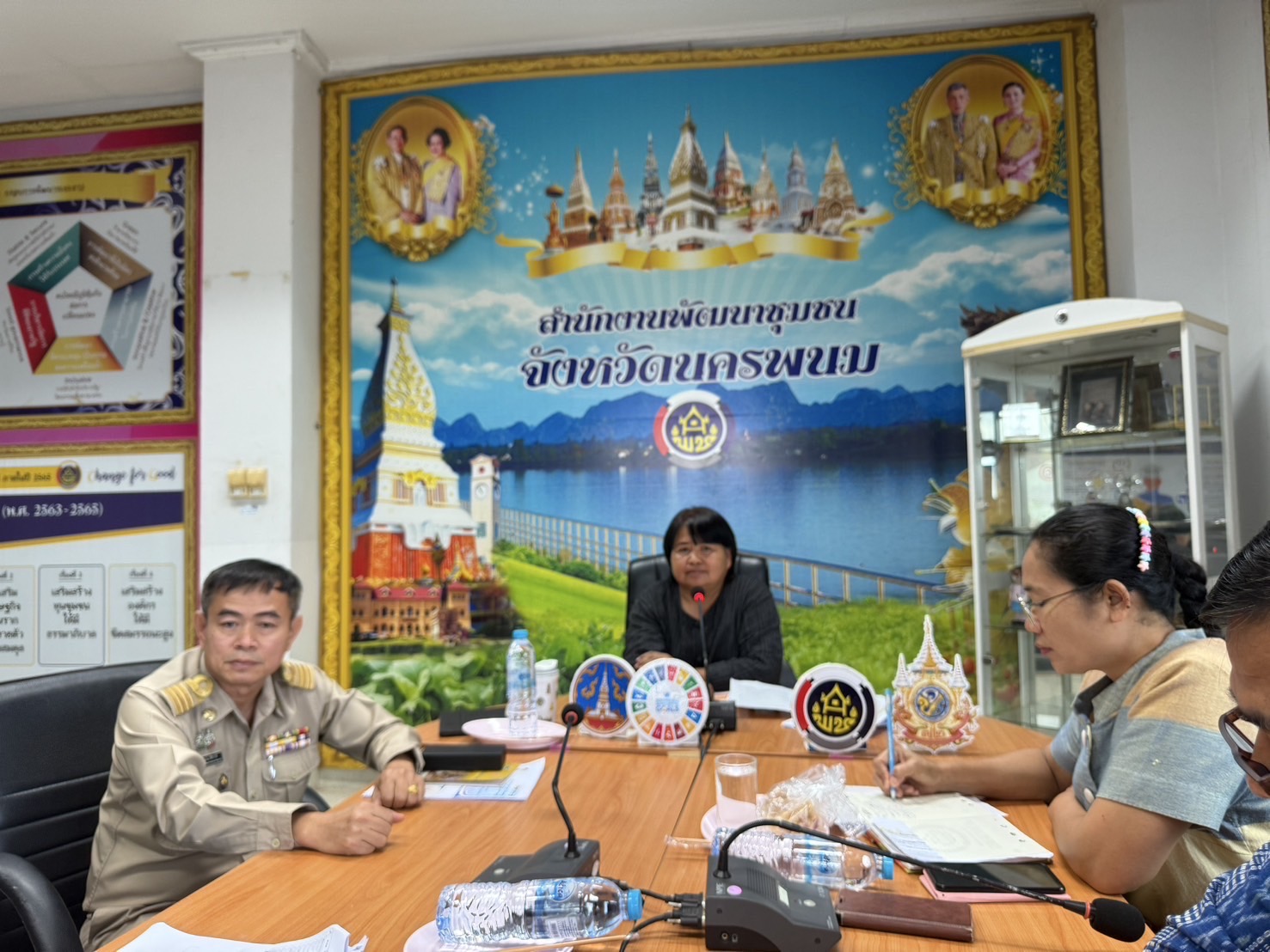 พช.นครพนม มุ่งผลสัมฤทธิ์การขับเคลื่อนการดำเนินงานตามประเด็นเน้นย้ำของอธิบดีกรมการพัฒนาชุมชน จัดประชุมชี้แจงแนวทางการประชาสัมพันธ์ความสำเร็จ ผ่าน Cisco Webex Meeting