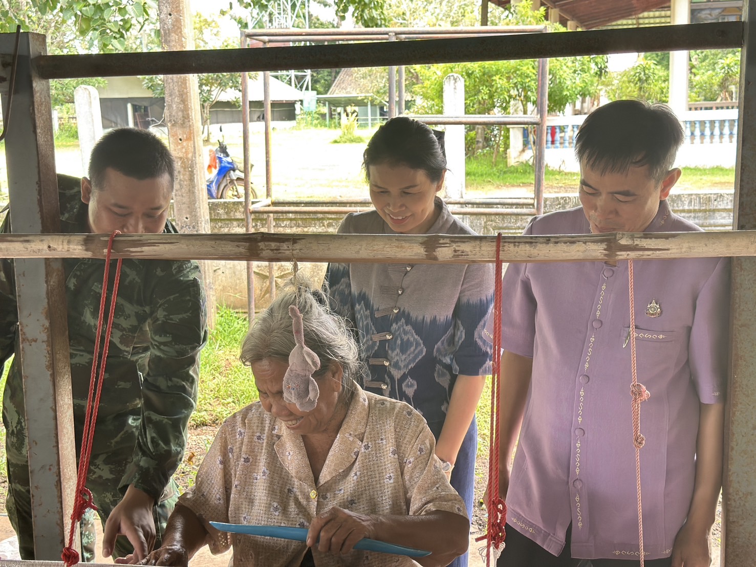 พช.นครพนม ติดตามสนับสนุนการขับเคลื่อนสารสนเทศตำบลต้นแบบเพื่อพัฒนาคุณภาพชีวิต ตำบลมหาชัย